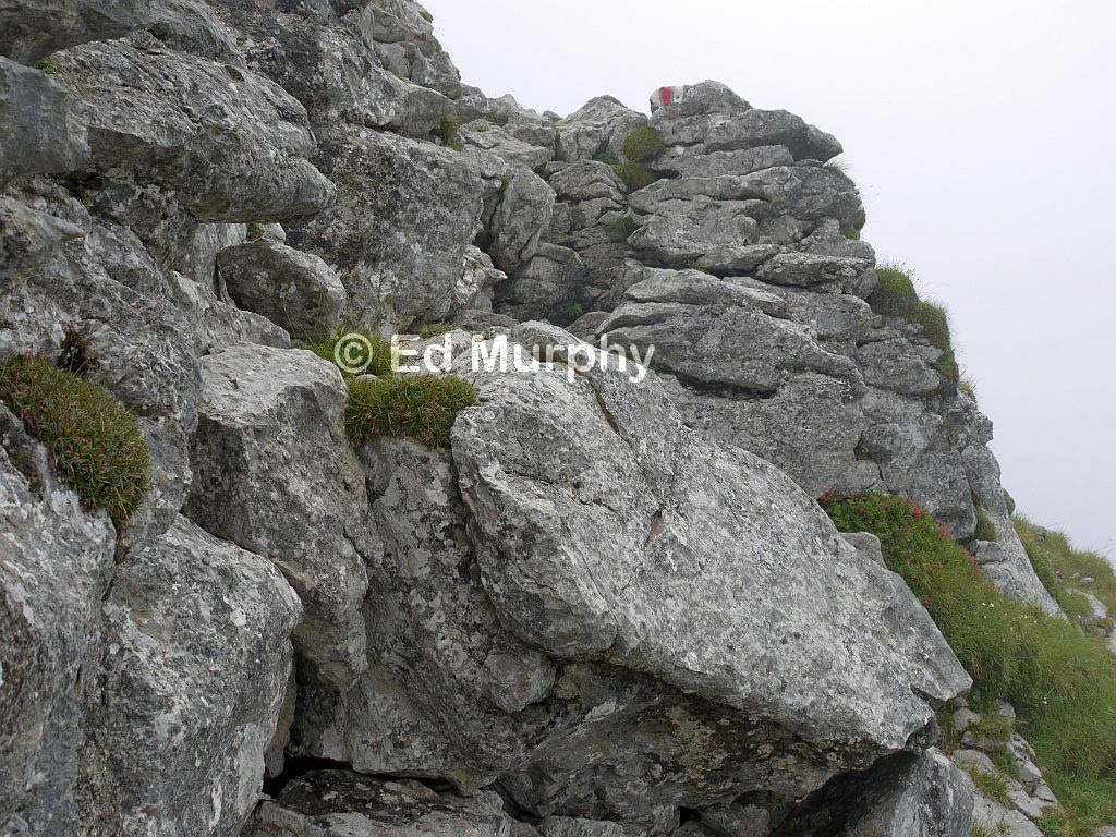 A little easy scrambling on the Sigriswiler Rothorn