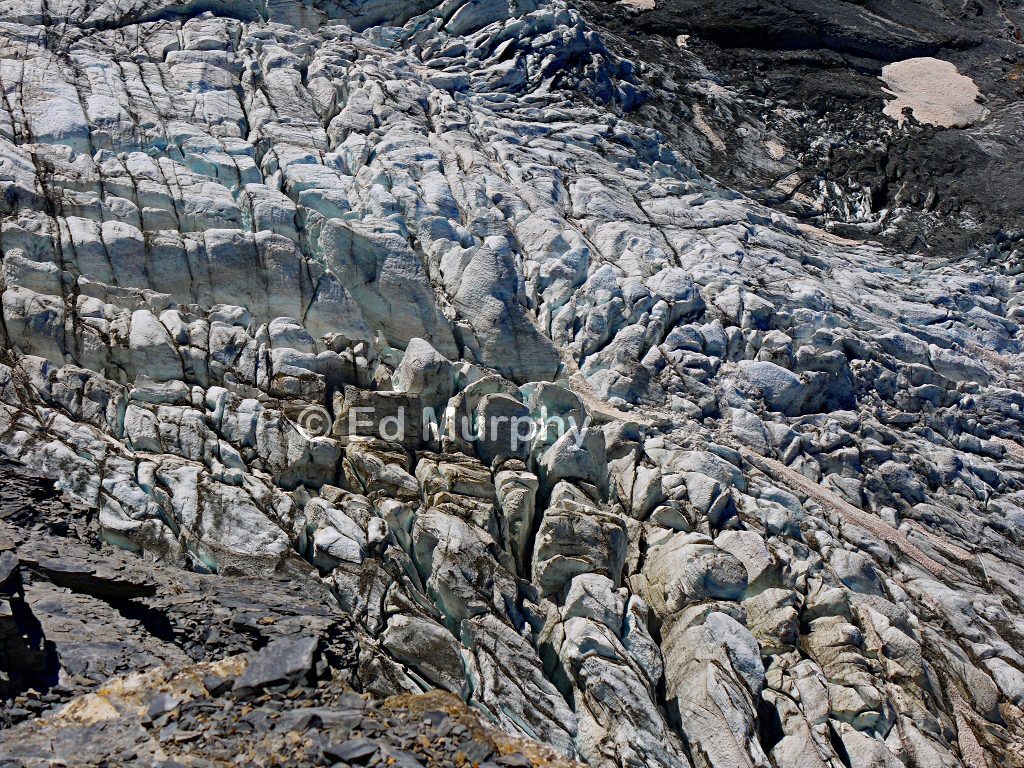 Seracs of the Guggi Glacier
