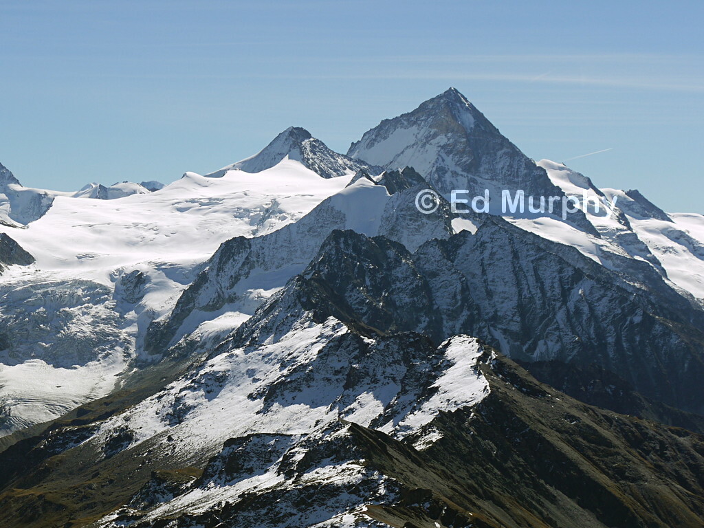 The Dent Blanche (4357 M.) from the Sasseneire