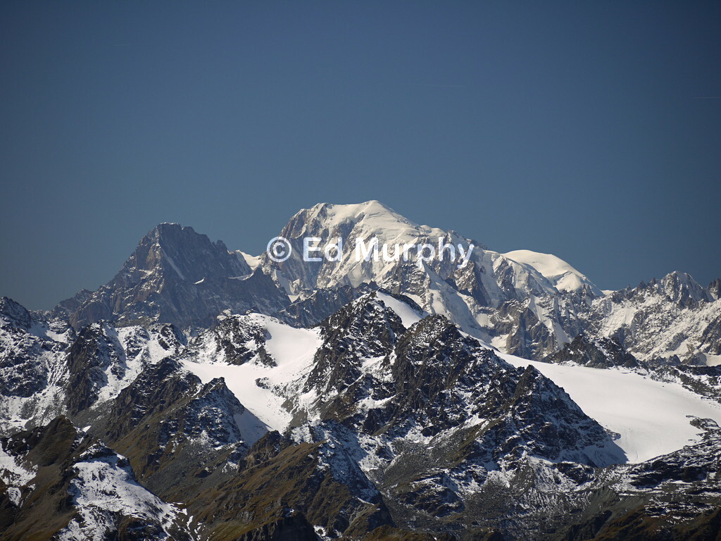 Mont Blanc from the Sasseneire