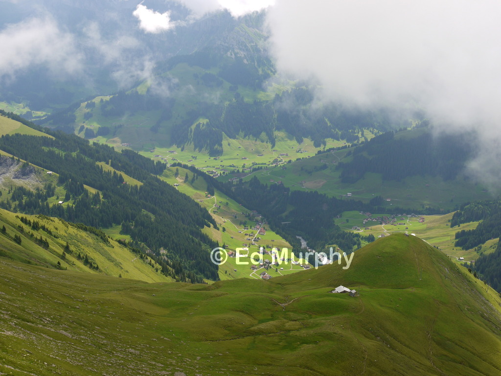 The Furggi Alp from the Furggeli pass