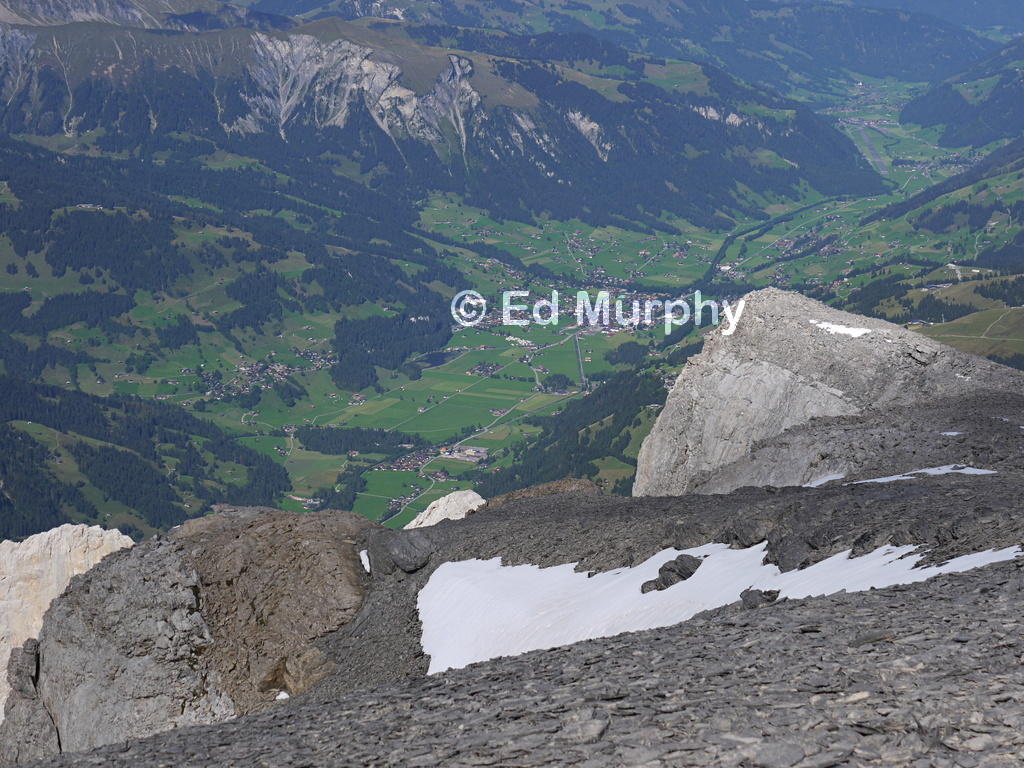 The upper Simmental from the summit of the Wildstrubel