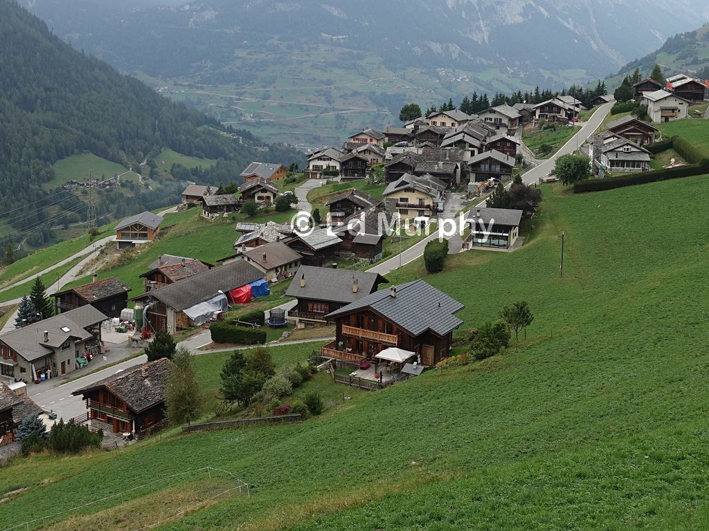 Chandonne village in the Val d'Entremont
