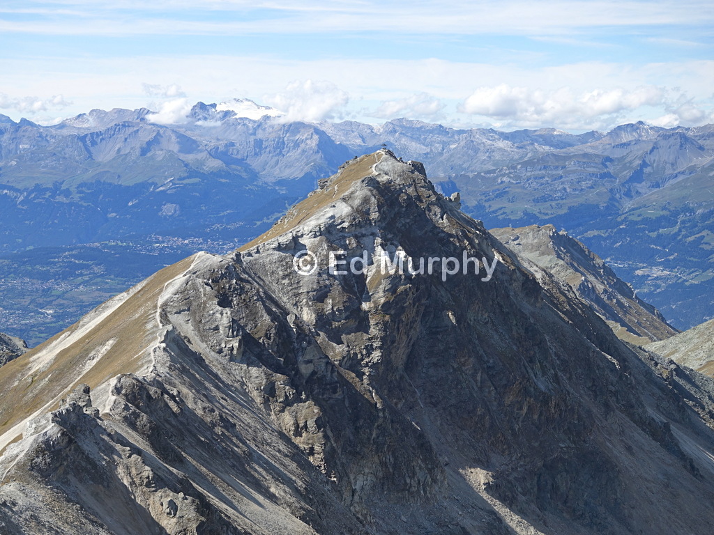 The Rothorn from the summit of the Bella Tola