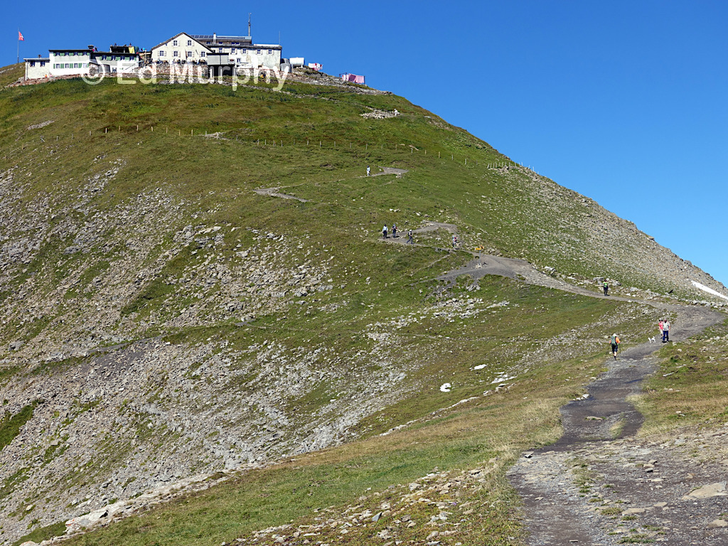 The Berghotel at the summit of the Faulhorn